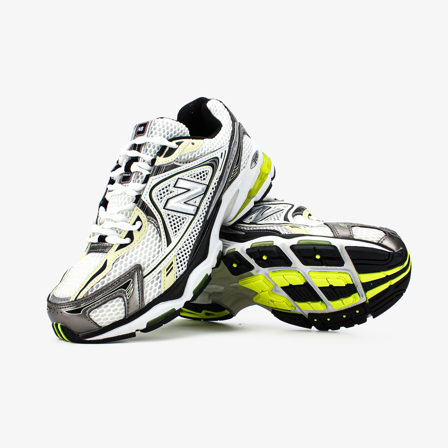 New Balance 1064 Silver Yellow Green