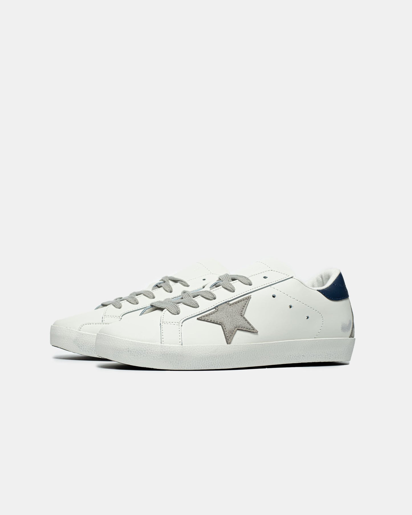 Golden Goose Superstar White Blue
