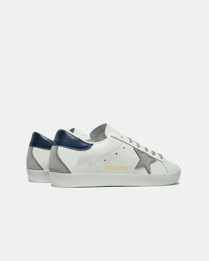 Golden Goose Superstar White Blue