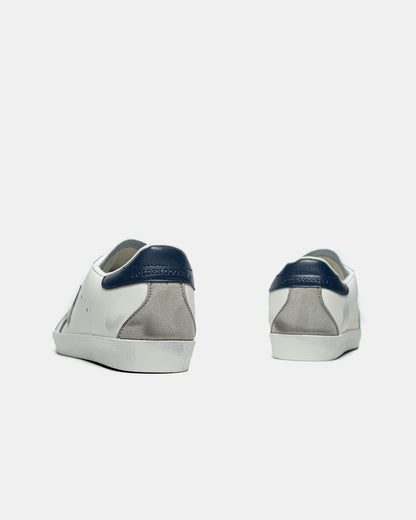 Golden Goose Superstar White Blue