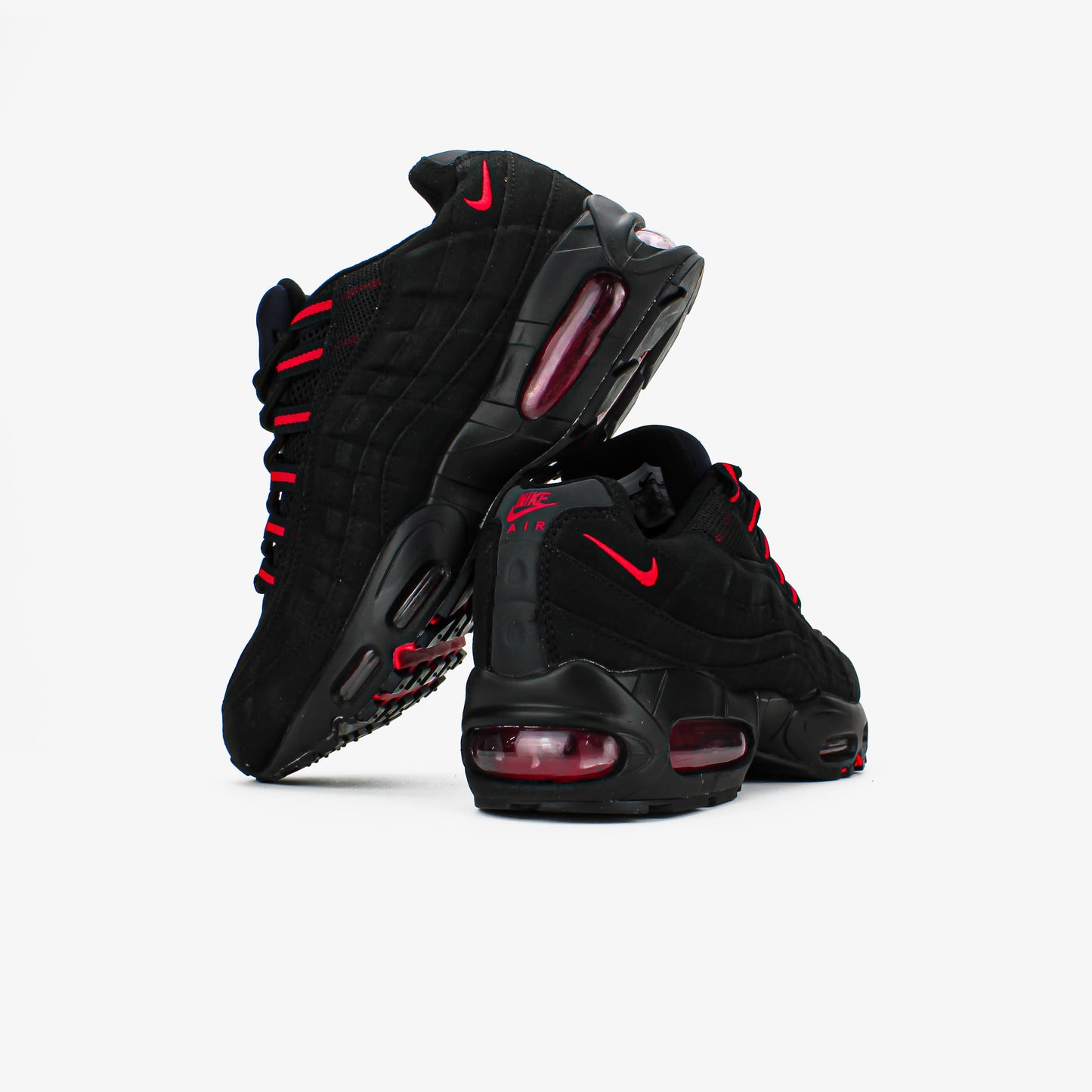 Nike Air Max 95 GS Black Red