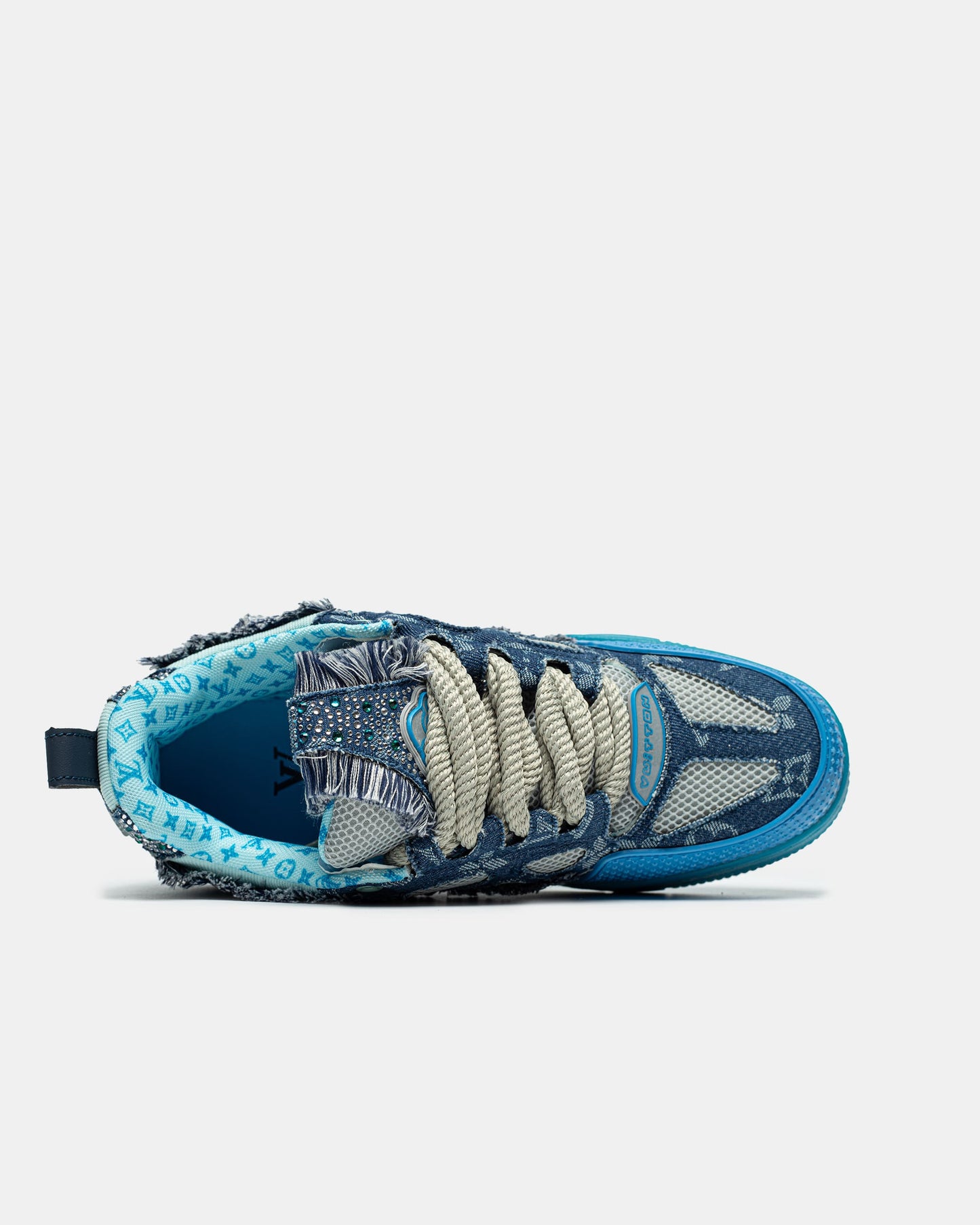 Louis Vuitton 1854 Trainer Blue Swarovski Monogram