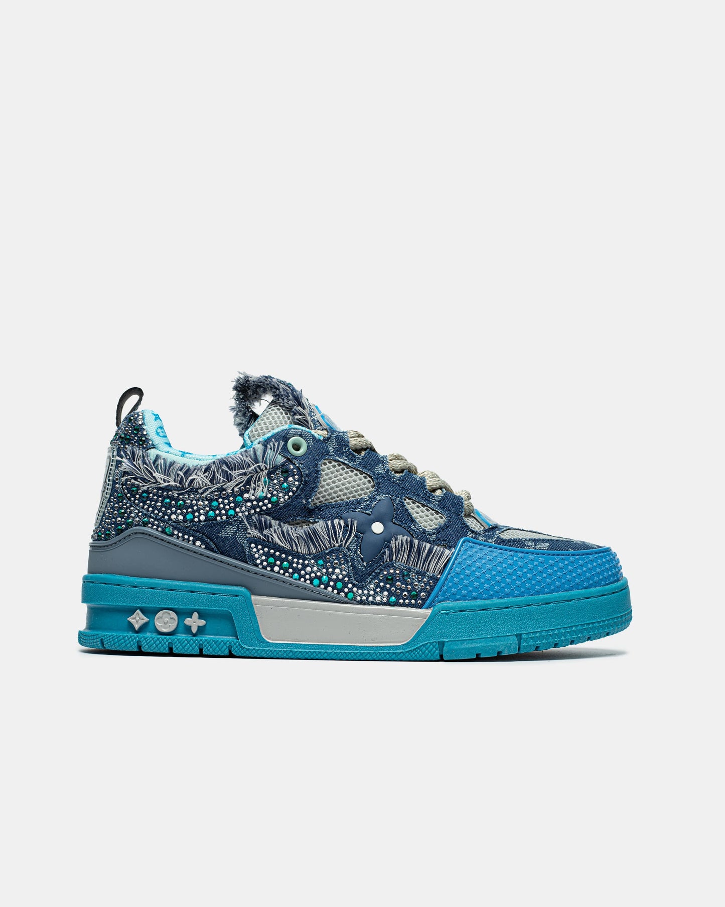 Louis Vuitton 1854 Trainer Blue Swarovski Monogram