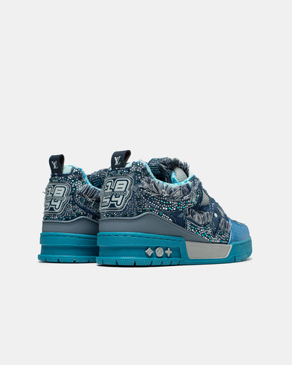 Louis Vuitton 1854 Trainer Blue Swarovski Monogram