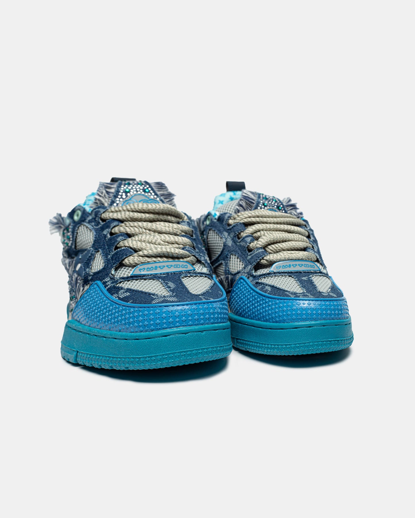 Louis Vuitton 1854 Trainer Blue Swarovski Monogram