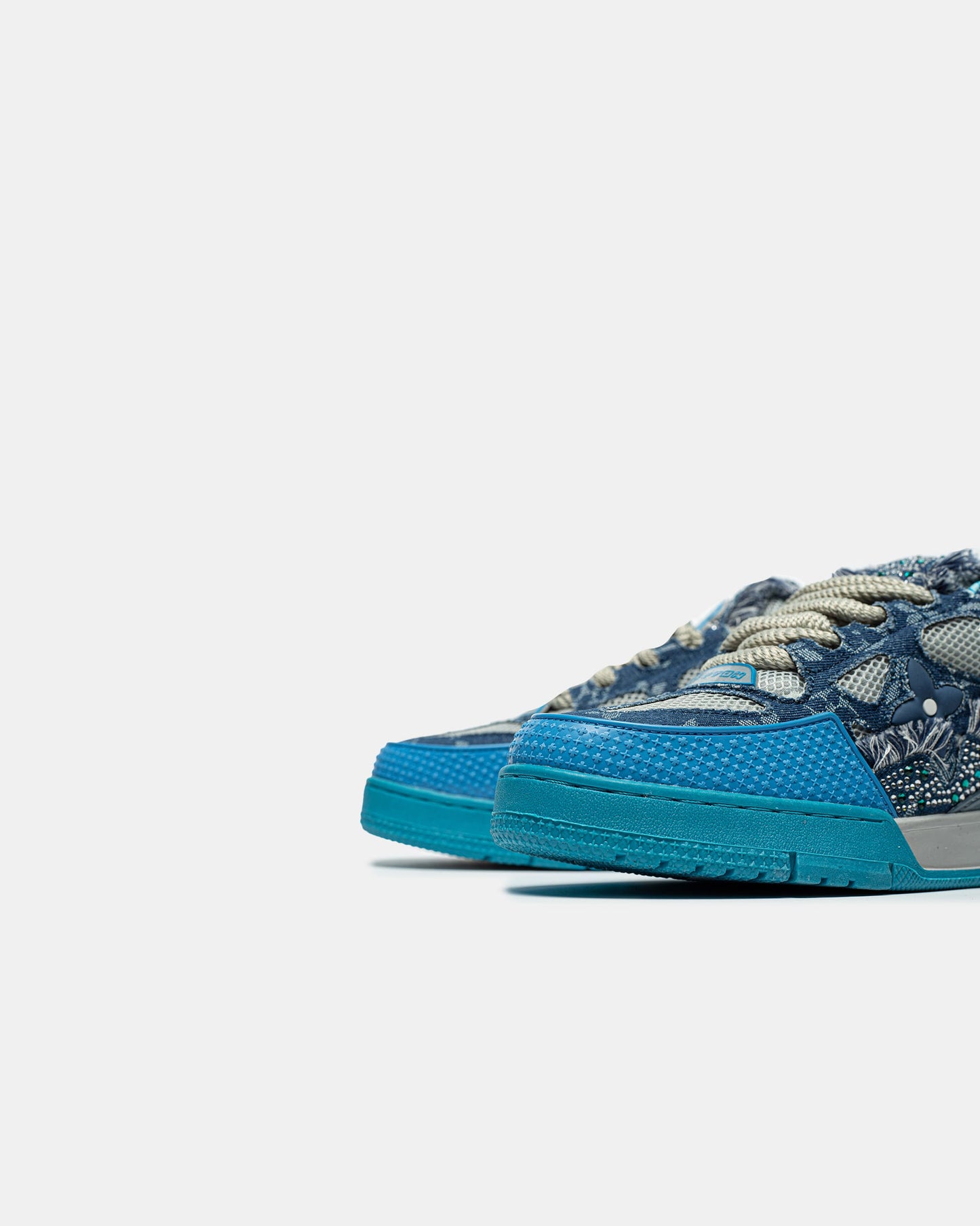 Louis Vuitton 1854 Trainer Blue Swarovski Monogram