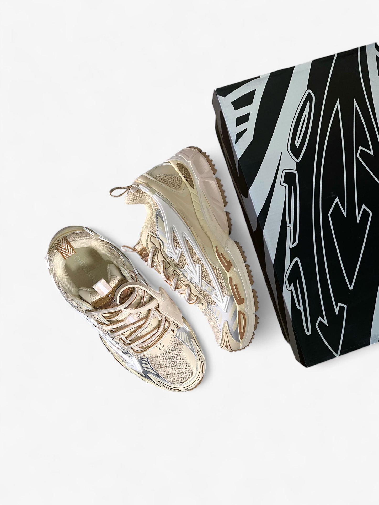 Off-White Be Right Back Beige