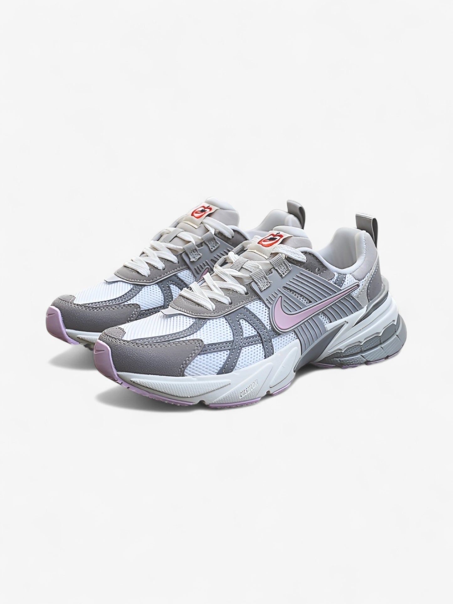 Nike V2K Run Sail Pink Foam Vast Grey