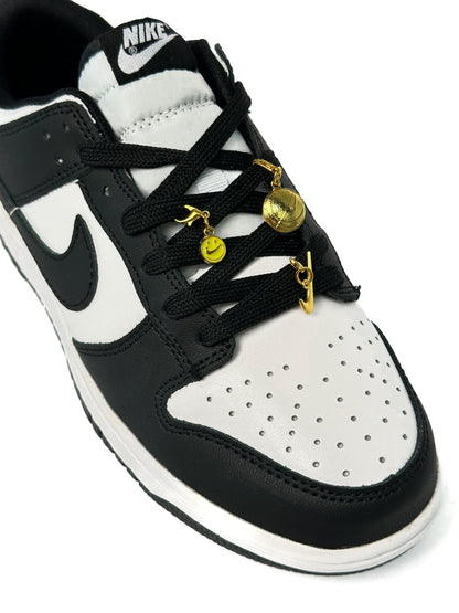 Nike SB Dunk BLack White Cherry Charms