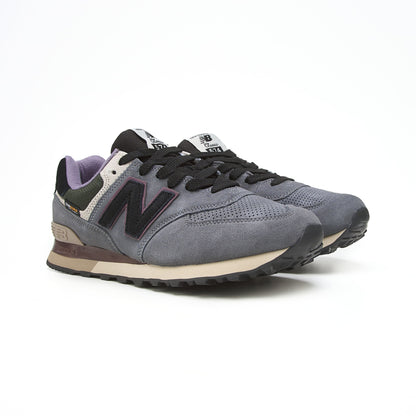 New Balance 574 Cordura Grey Black Violet
