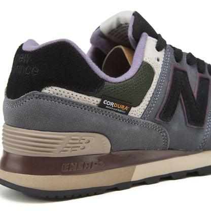 New Balance 574 Cordura Grey Black Violet