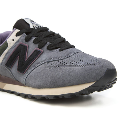 New Balance 574 Cordura Grey Black Violet