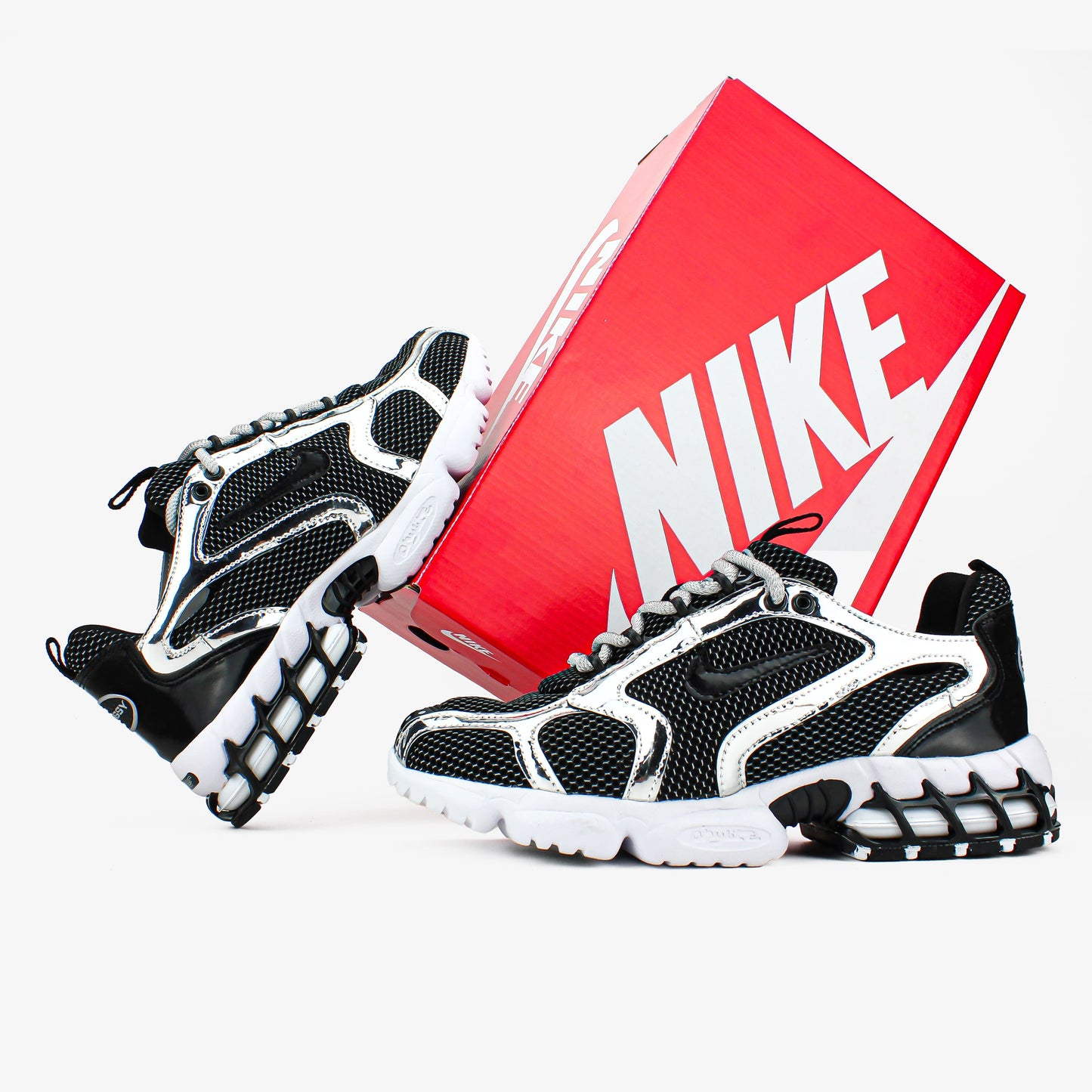 Nike Air Zoom Spiridon Cage 2 Stussy Pure Platinum