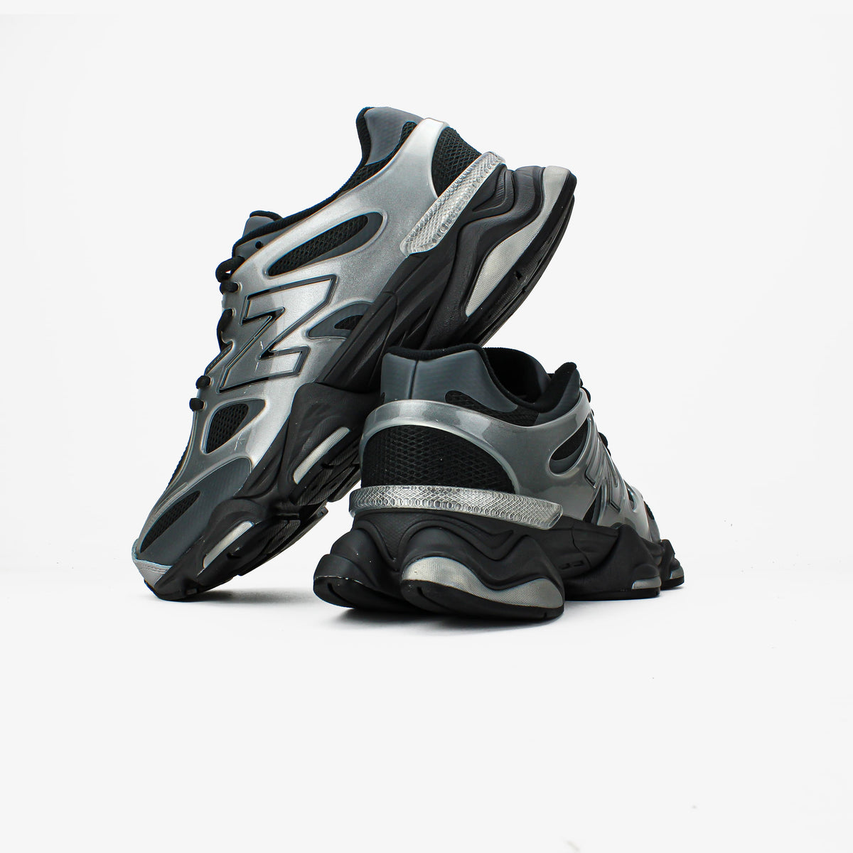 New Balance 9060 x Silver Metallic Black Cement