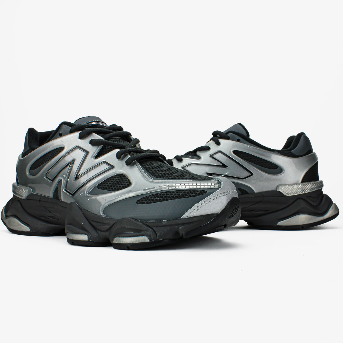 New Balance 9060 x Silver Metallic Black Cement