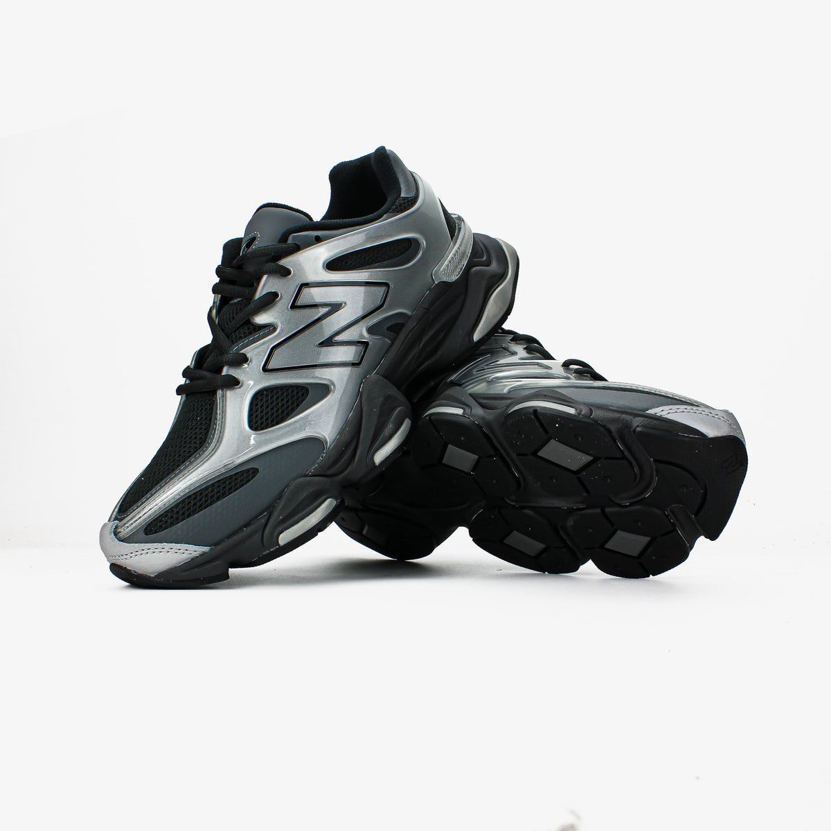 New Balance 9060 x Silver Metallic Black Cement