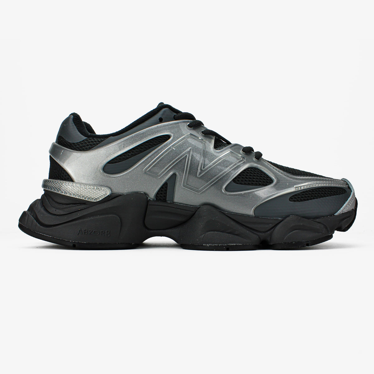 New Balance 9060 x Silver Metallic Black Cement