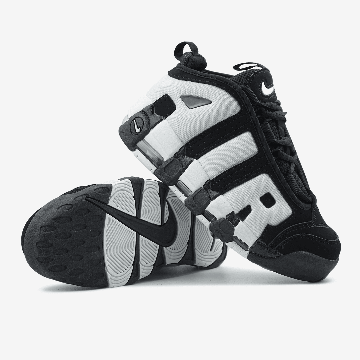 Nike Air More Uptempo Low Triple White