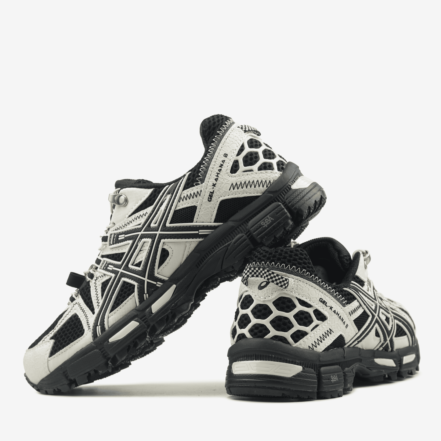 Asics Gel-Kahana 8 FL Black White