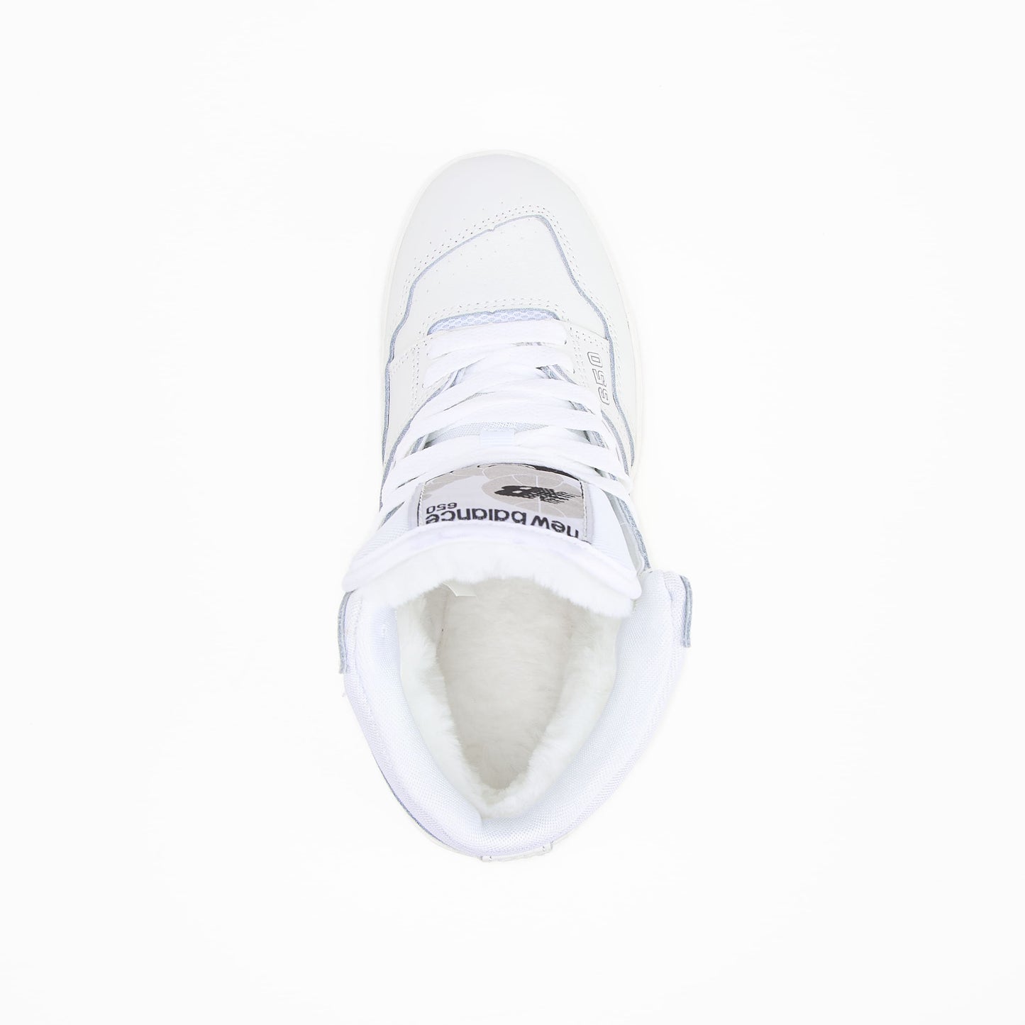 New Balance 650 Hight White Fur