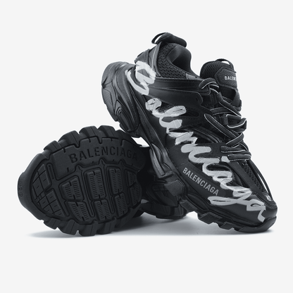 Balenciaga Track Sneaker Signature Black White