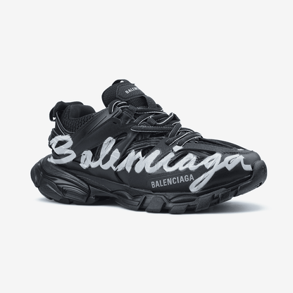 Balenciaga Track Sneaker Signature Black White