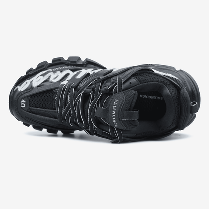 Balenciaga Track Sneaker Signature Black White