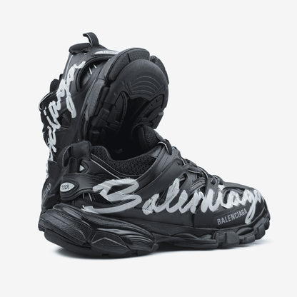 Balenciaga Track Sneaker Signature Black White