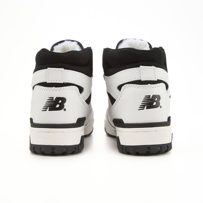 New Balance 650 Hight White Black Fur