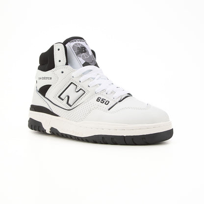 New Balance 650 Hight White Black Fur