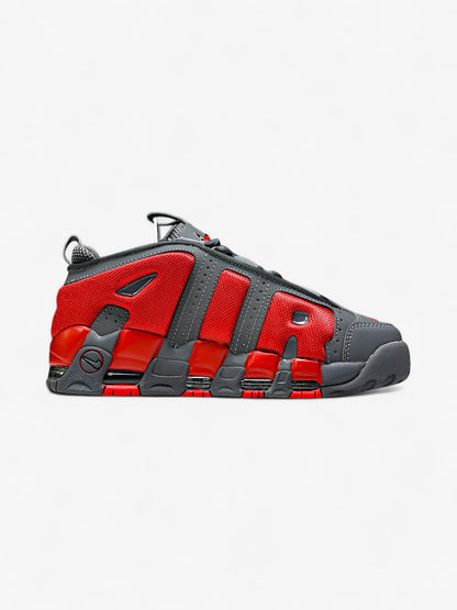 Nike Air More Uptempo Low Dark Grey Light Crimson