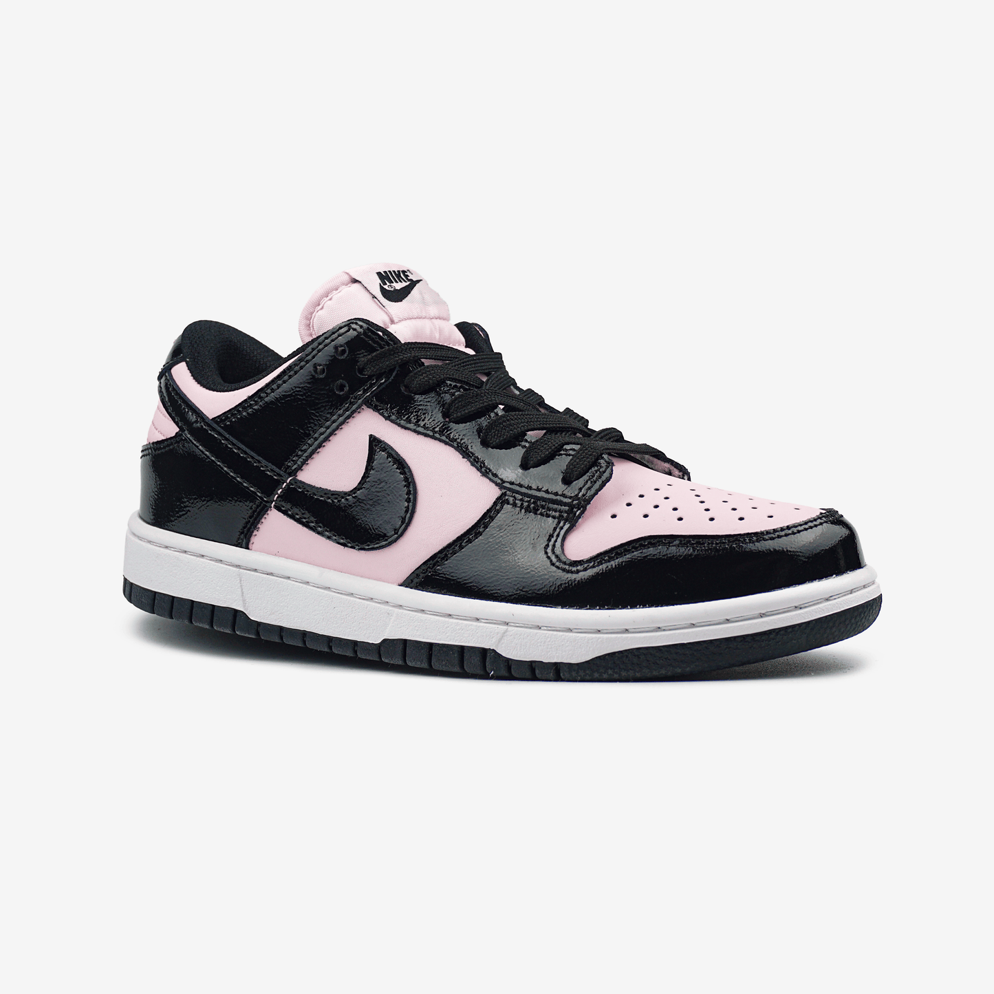 Nike SB Dunk Low Pink Black Patent Foam