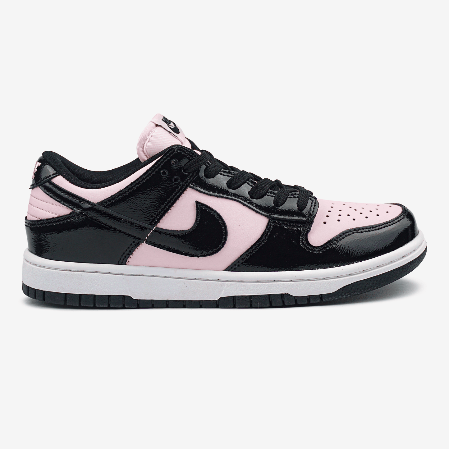 Nike SB Dunk Low Pink Black Patent Foam