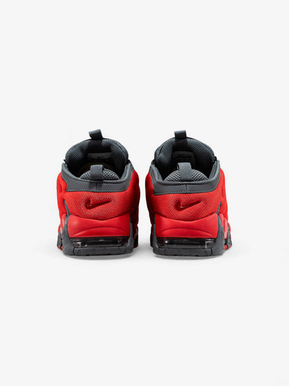 Nike Air More Uptempo Low Dark Grey Light Crimson