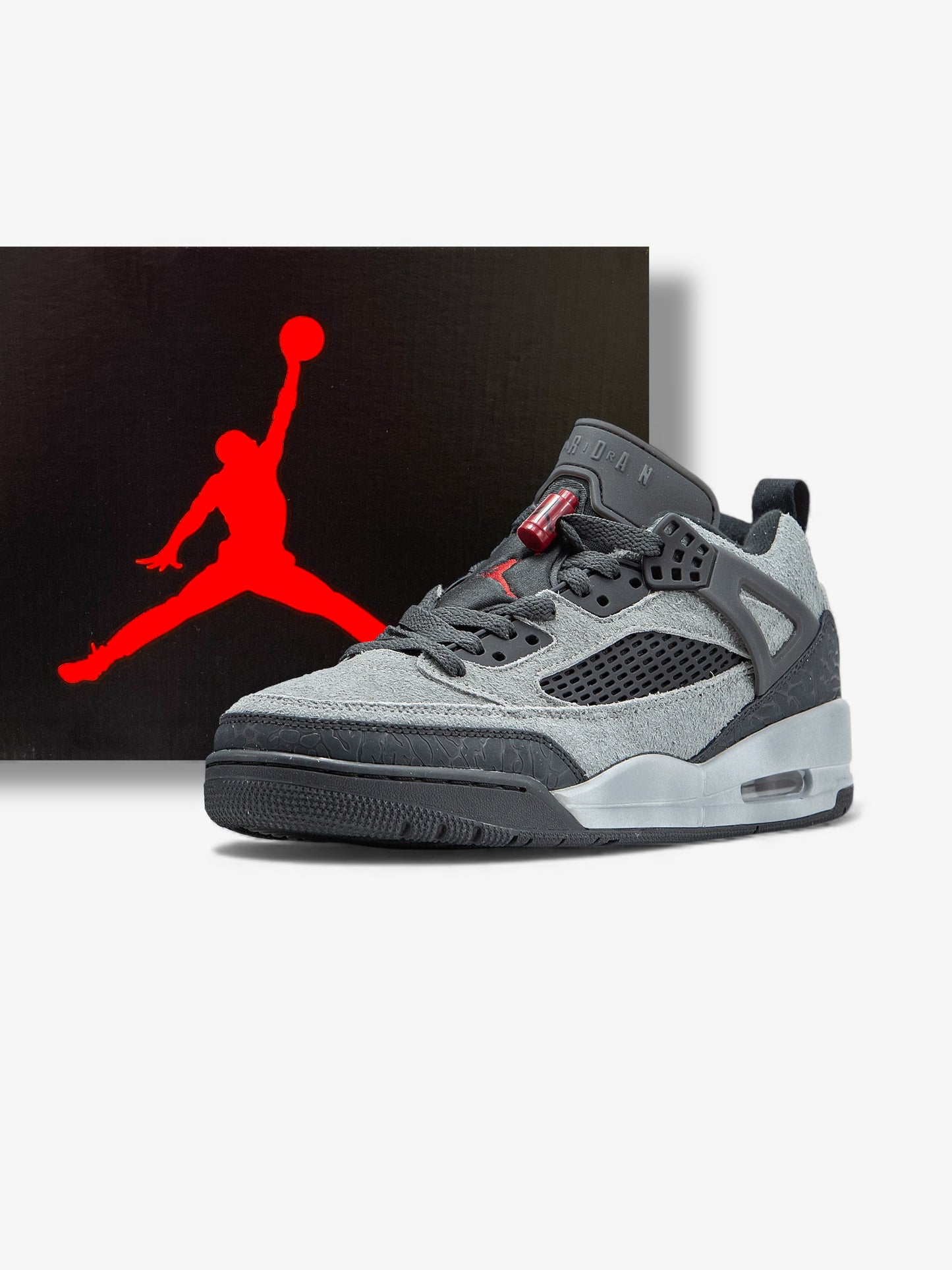Nike Air Jordan Spizike Low Anthracite Gym Red