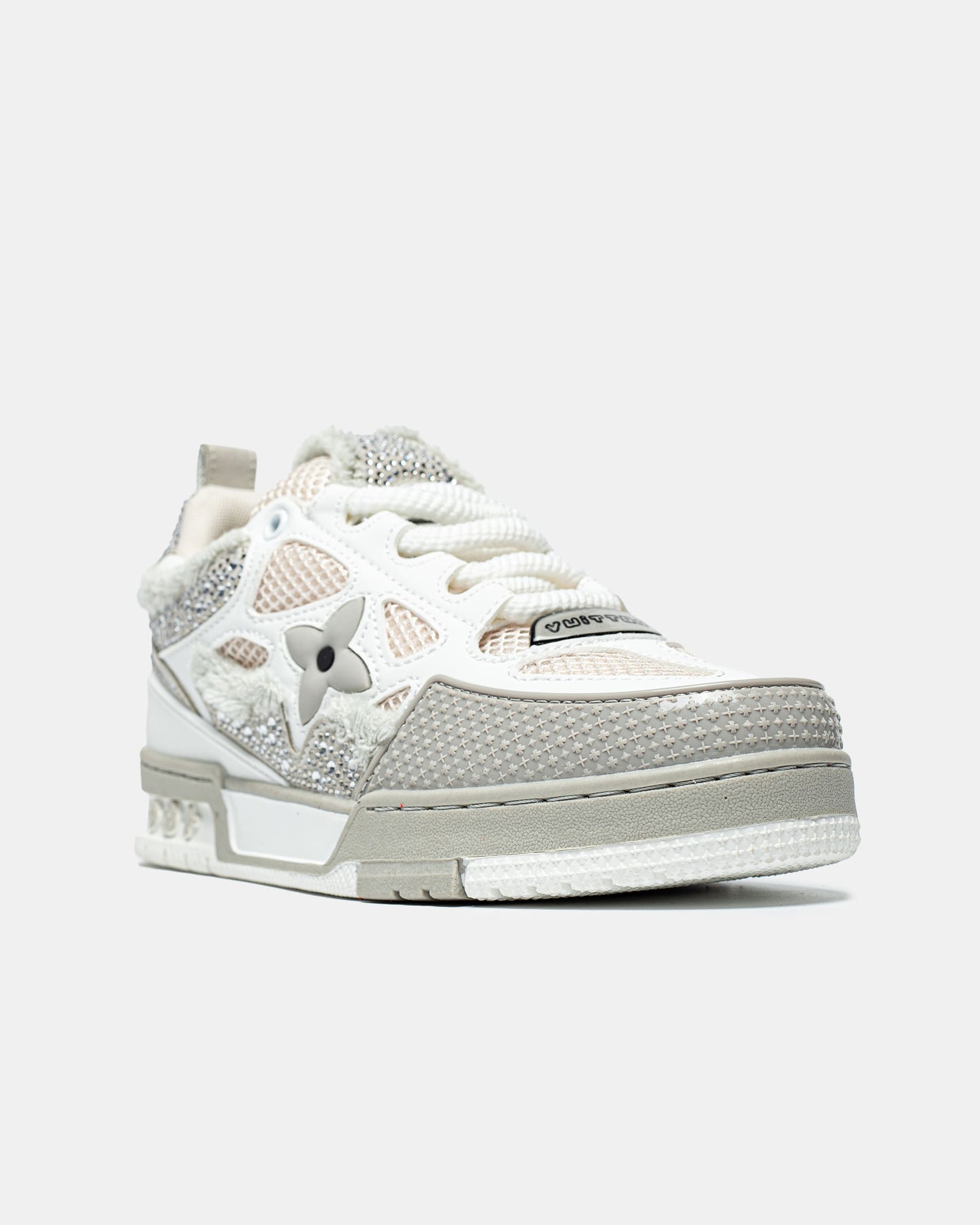 Louis Vuitton 1854 Trainer Grey White Swarovski Monogram