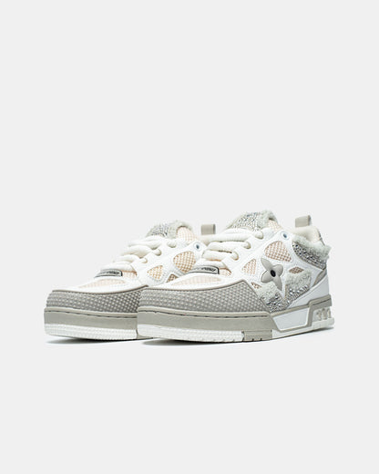 Louis Vuitton 1854 Trainer Grey White Swarovski Monogram