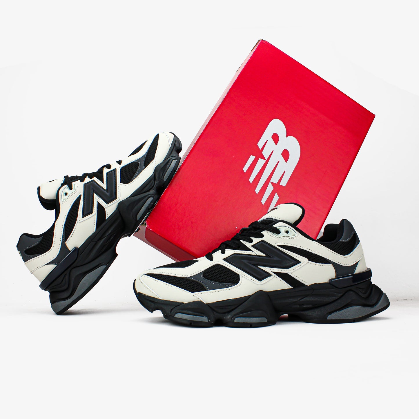 New Balance 9060 Off White Black