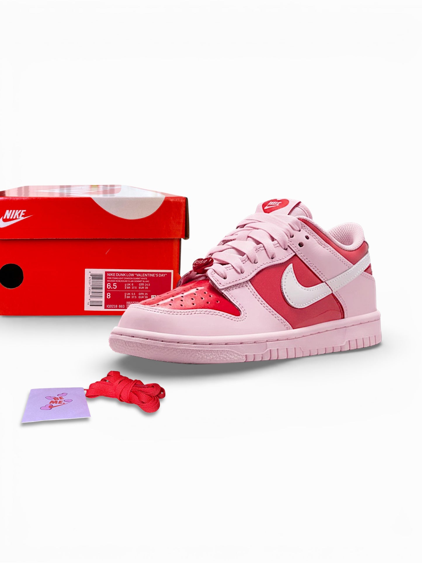 Nike SB Dunk Low GS Valentine’s Day Lacquered