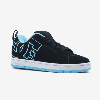 DC Court Graffik Black Blue