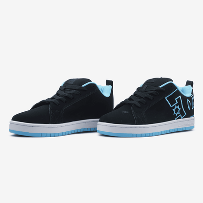 DC Court Graffik Black Blue