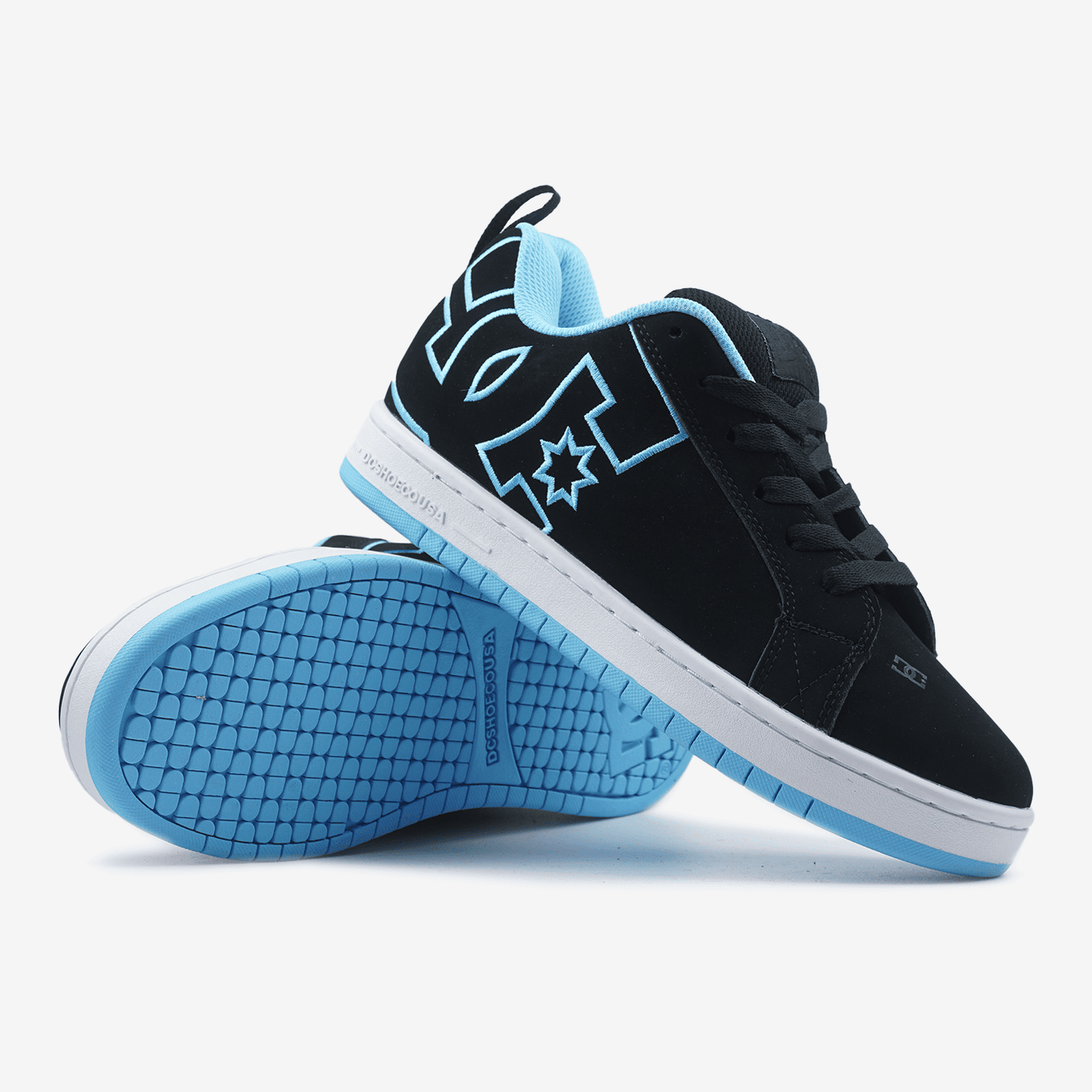 DC Court Graffik Black Blue