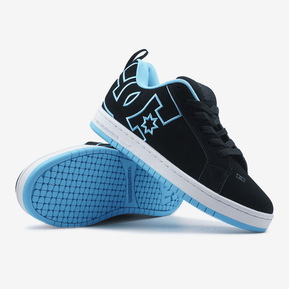 DC Court Graffik Black Blue