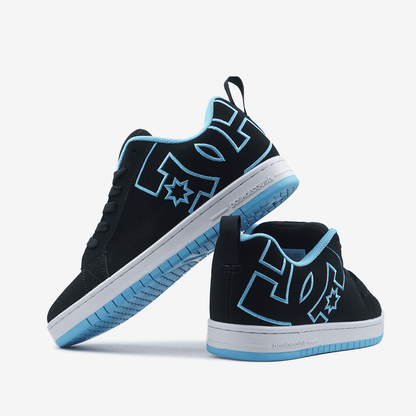 DC Court Graffik Black Blue
