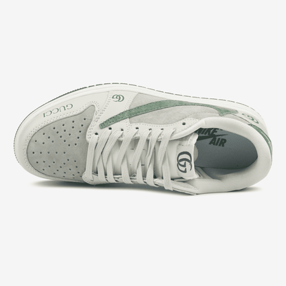 Nike Air Jorgan 1 Low x Travis Scott x Gucci Green Beige