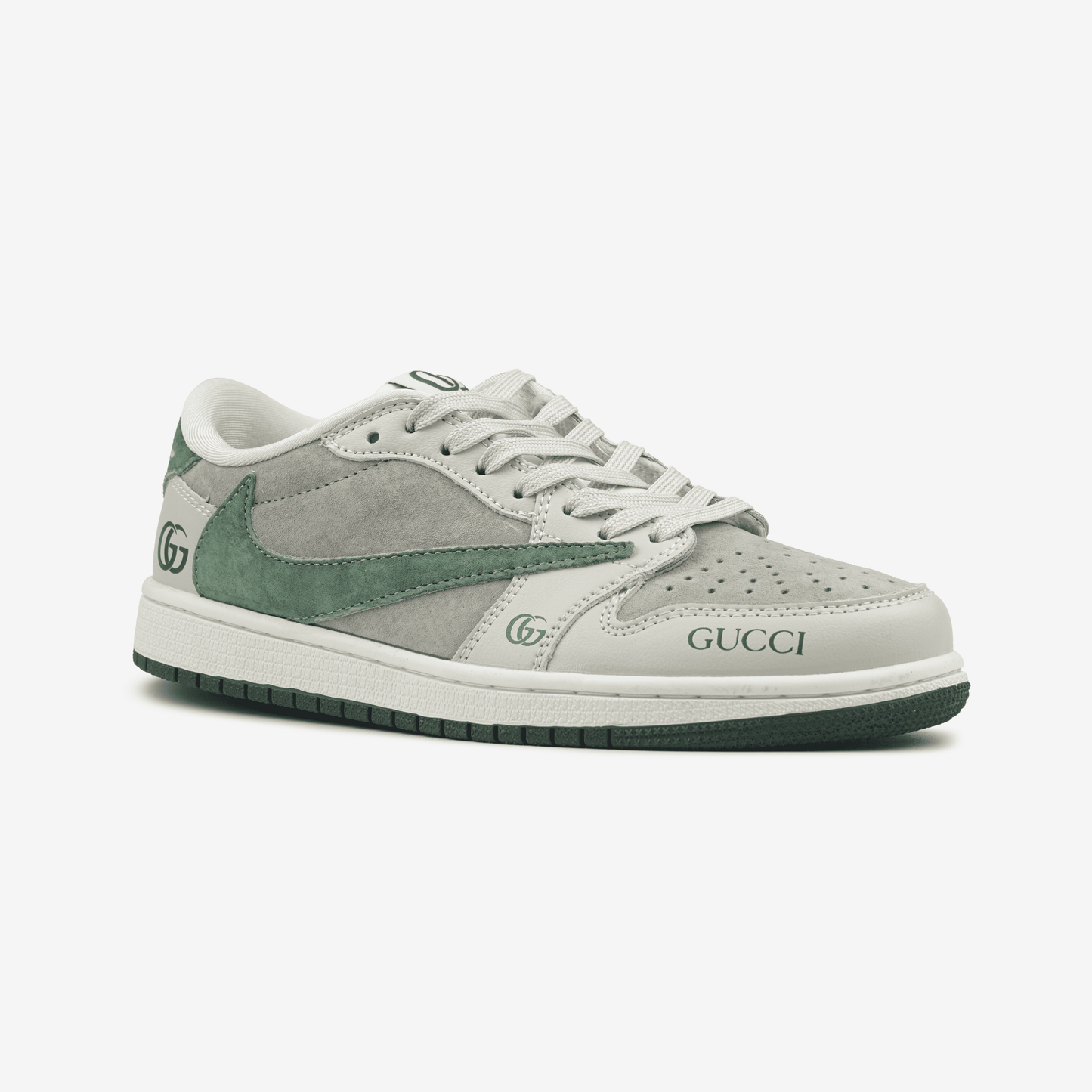 Nike Air Jorgan 1 Low x Travis Scott x Gucci Green Beige