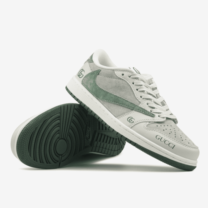 Nike Air Jorgan 1 Low x Travis Scott x Gucci Green Beige