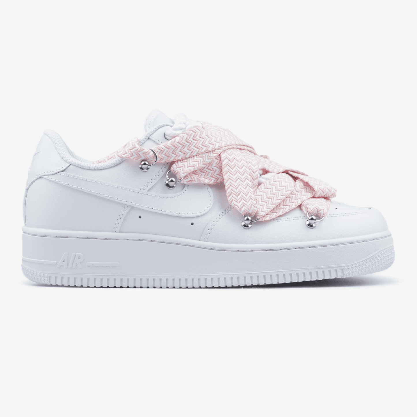 Nike Air Force 1 Low Custom Lanvin Laces Pink