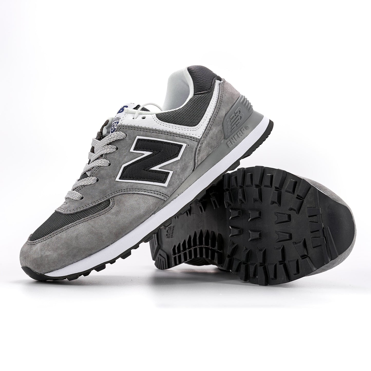 New Balance 574 Grey White Black