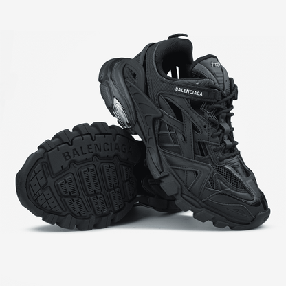 Balenciaga Track 2 Total Black Gold
